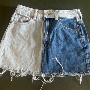 PacSun Jean skirt